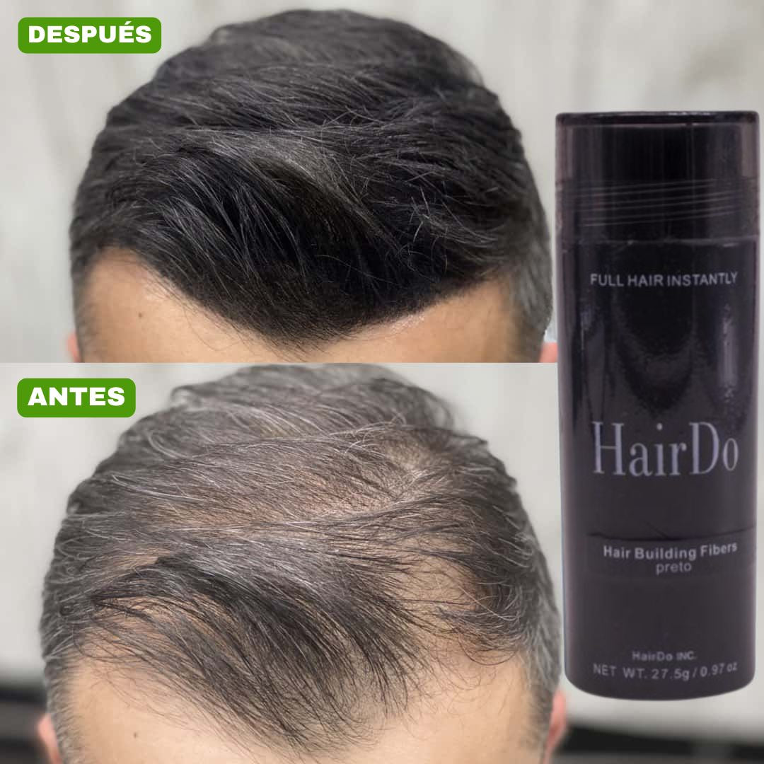HairDo™ Fibras Capilares de Keratina para Recuperar Volumen al Instante